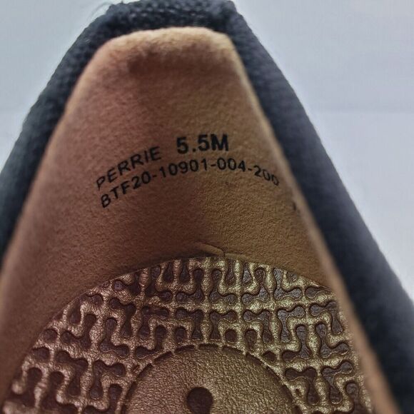 Baretraps Posture+ Perrie Womens Sz 5.5 Black Slip On Formal Ballet Flats Shoes - Picture 11 of 16